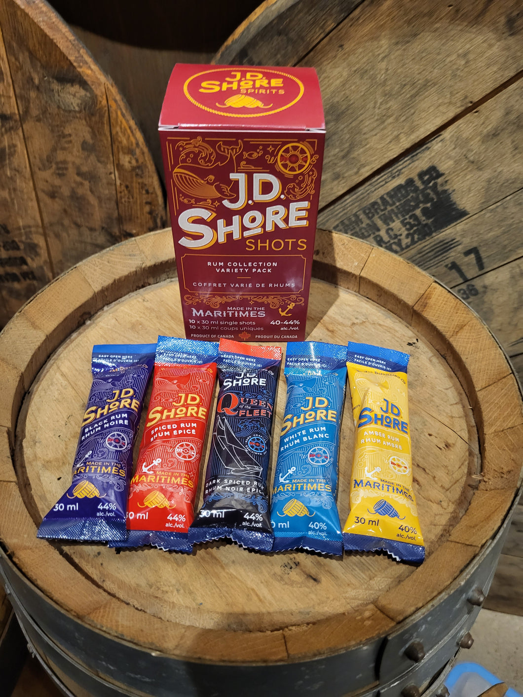 JD Shore Shots Rum Collection
